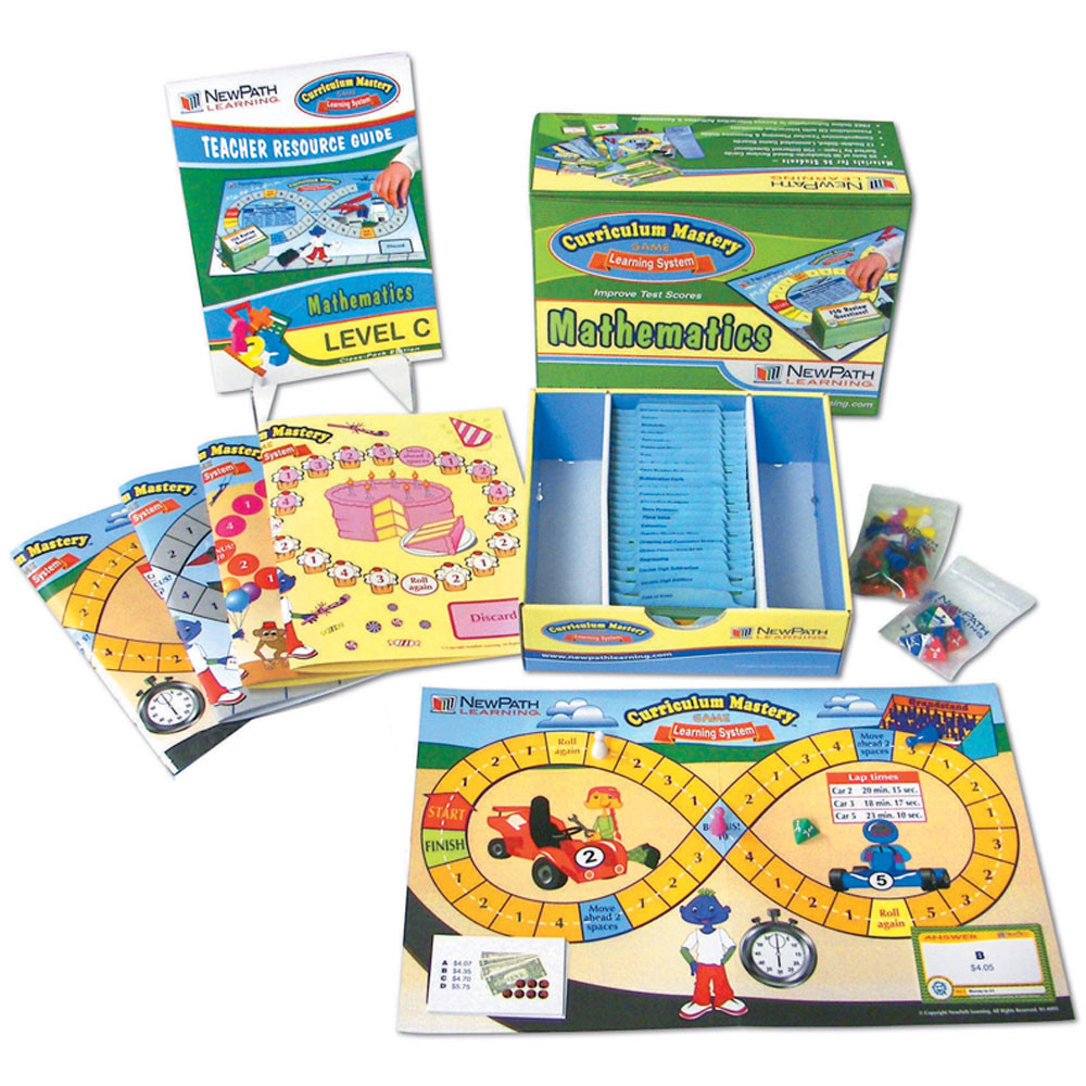 NP-233001 - Mastering Math Skills Games Class Pack Gr 3 in Math
