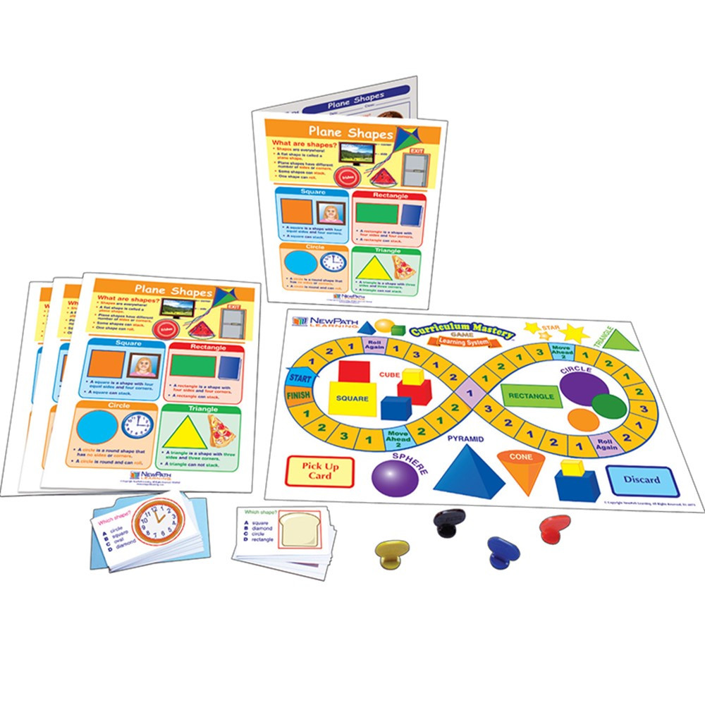 NP-236911 - Plane Shapes Learning Center Gr 1-2 in Learning Centers