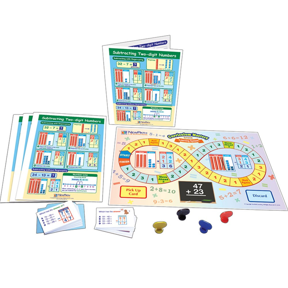 NP-236921 - Subtracting 2 Digit Numbers Gr 1-2 Learning Center in Learning Centers