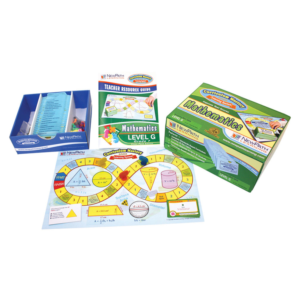 NP-237001 - Mastering Math Skills Games Class Pack Gr 7 in Math