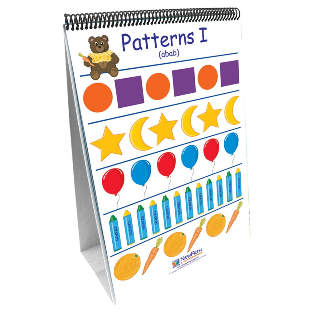 NP-330027 - Patterns And Sorting 10 Double Sided Curriculum Mastery Flip Cht in Math