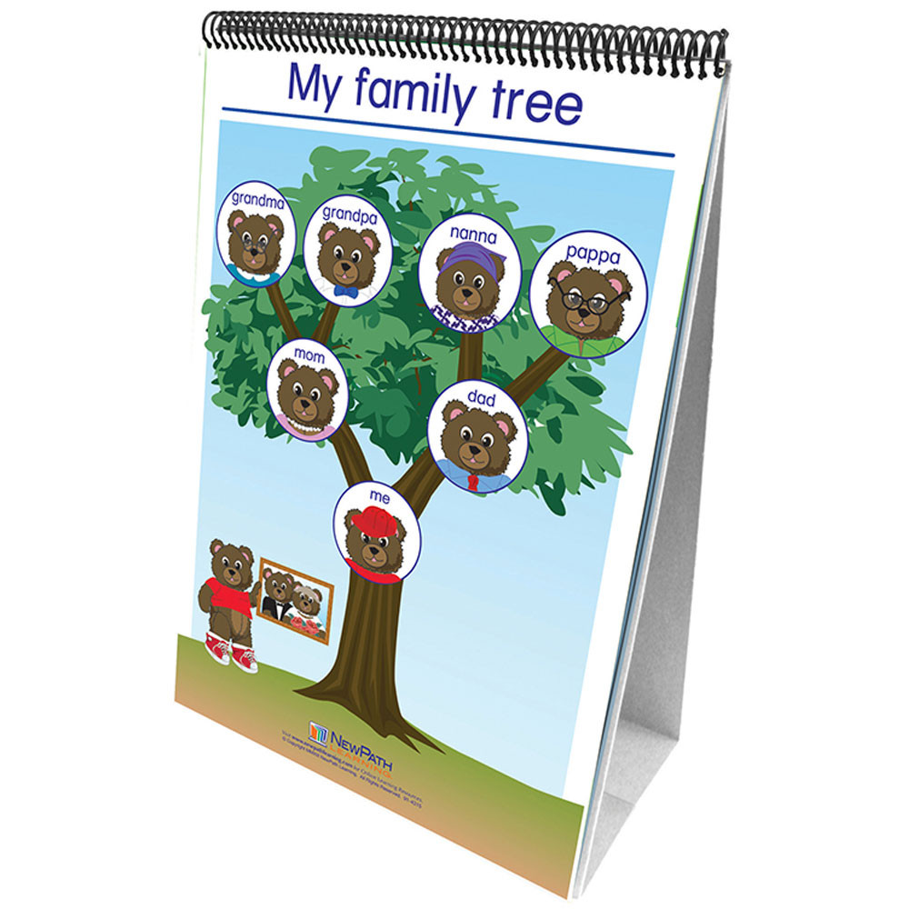 NP-350021 - Me My Family & Others Ec Social Studies Readiness Flip Chart in Self Awareness
