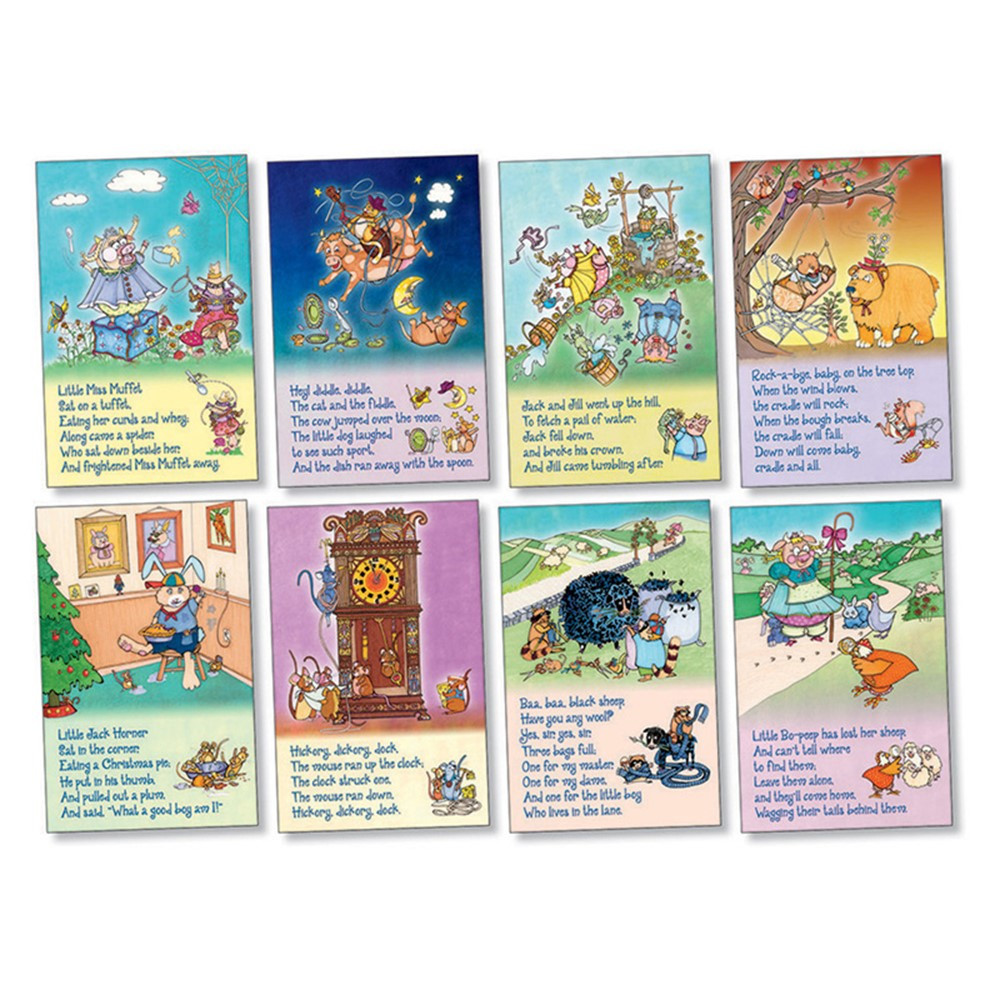 Nursery Rhymes Bulletin Board Set - NST3074 | North Star Teacher Resource | Language Arts