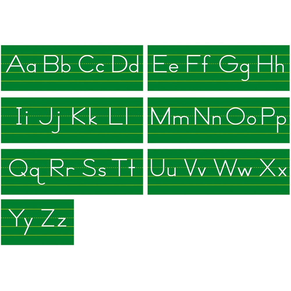 NST9028 - Traditional Manuscript Alphabet Line in Alphabet Lines