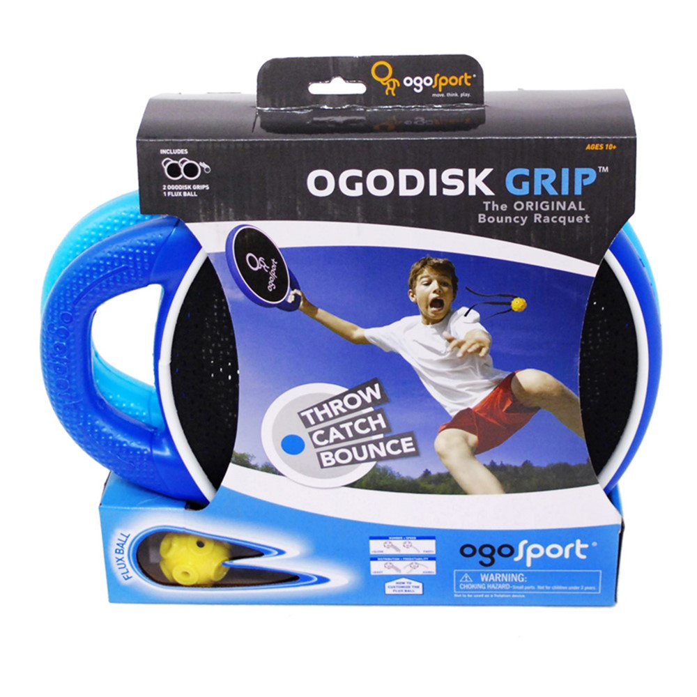 OG-RQ017 - Ogodisk Grip Pack Of 2 The Original Bouncy Racquet in Gross Motor Skills