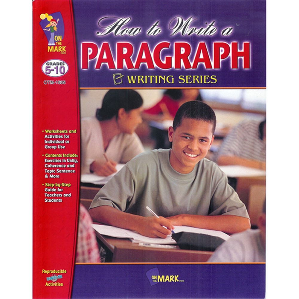 OTM1809 - How To Write A Paragraph Gr 5-10 in Writing Skills