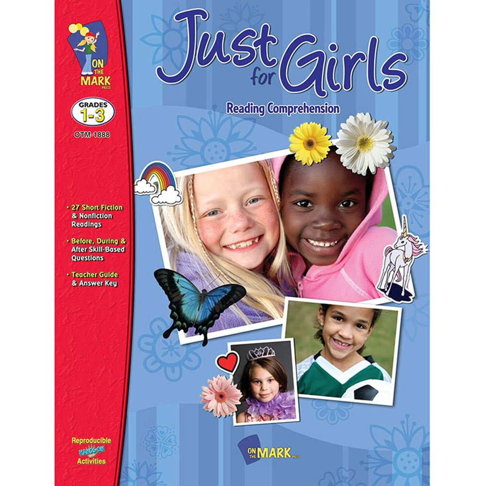 OTM1888 - Just For Girls Reading Comprehension Gr 1-3 in Comprehension