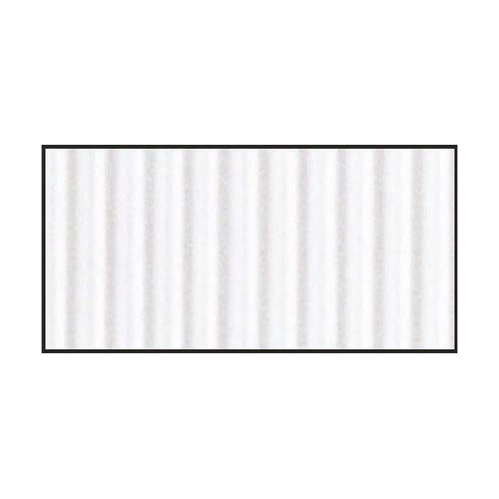 Corrugated Paper, White, 48" x 25', 1 Roll - PAC0011011 | Dixon Ticonderoga Co - Pacon | Bulletin Board & Kraft Rolls
