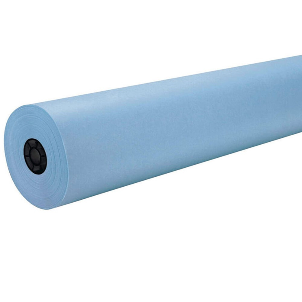Art Paper Roll, Sky Blue, 36" x 500', 1 Roll - PAC100595 | Dixon Ticonderoga Co - Pacon | Bulletin Board & Kraft Rolls