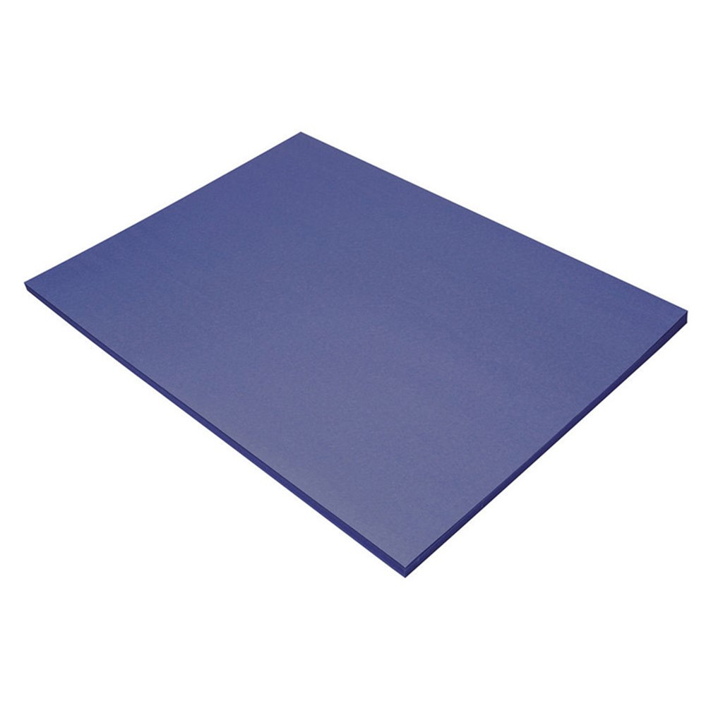 Construction Paper, Dark Blue, 18" x 24", 50 Sheets - PAC103466 | Dixon Ticonderoga Co - Pacon | Construction Paper