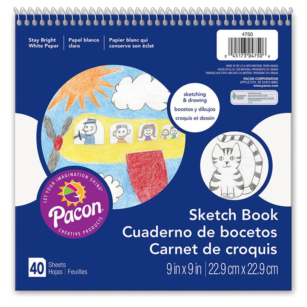 Sketch Book for Kids: White Sketch Paper for Kids - Drawing