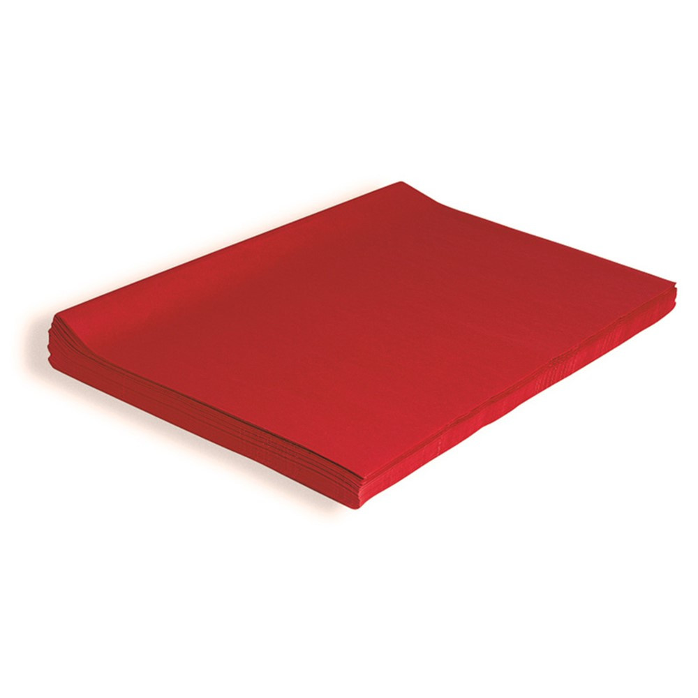 Tissue, Scarlet, 20" x 30", 480 Sheets - PAC58030 | Dixon Ticonderoga Co - Pacon | Tissue Paper