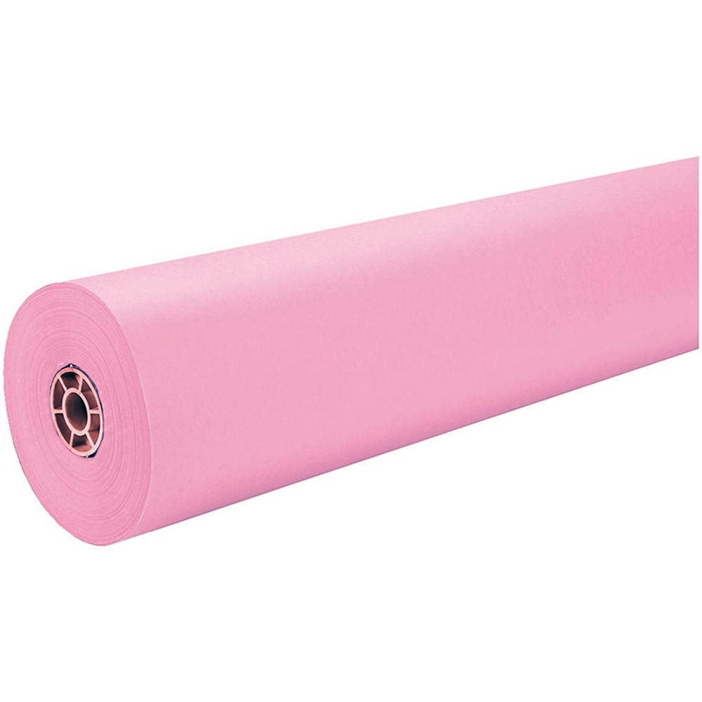 PAC66261 - Rainbow Kraft Roll 100Ft Pink in Bulletin Board & Kraft Rolls