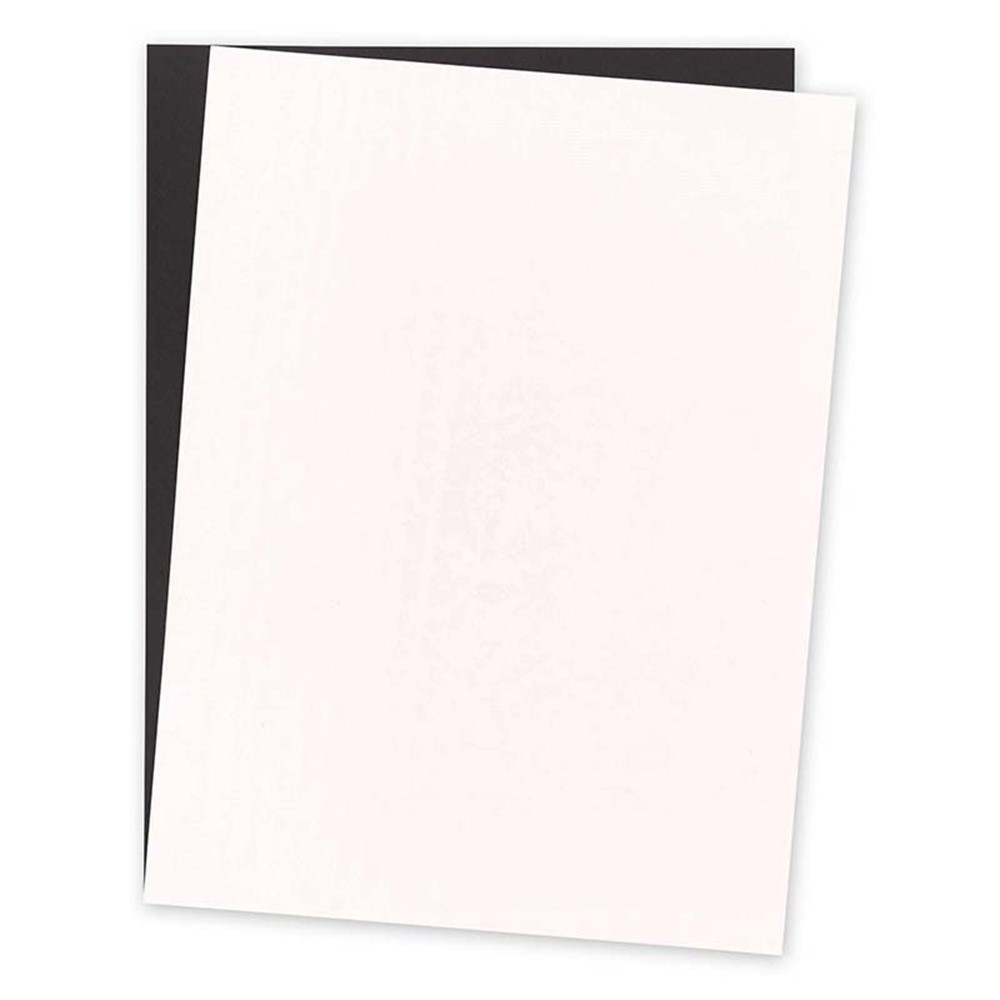 Premium Construction Paper, Black & White, 12 x 18, 72 sheets - PAC6677