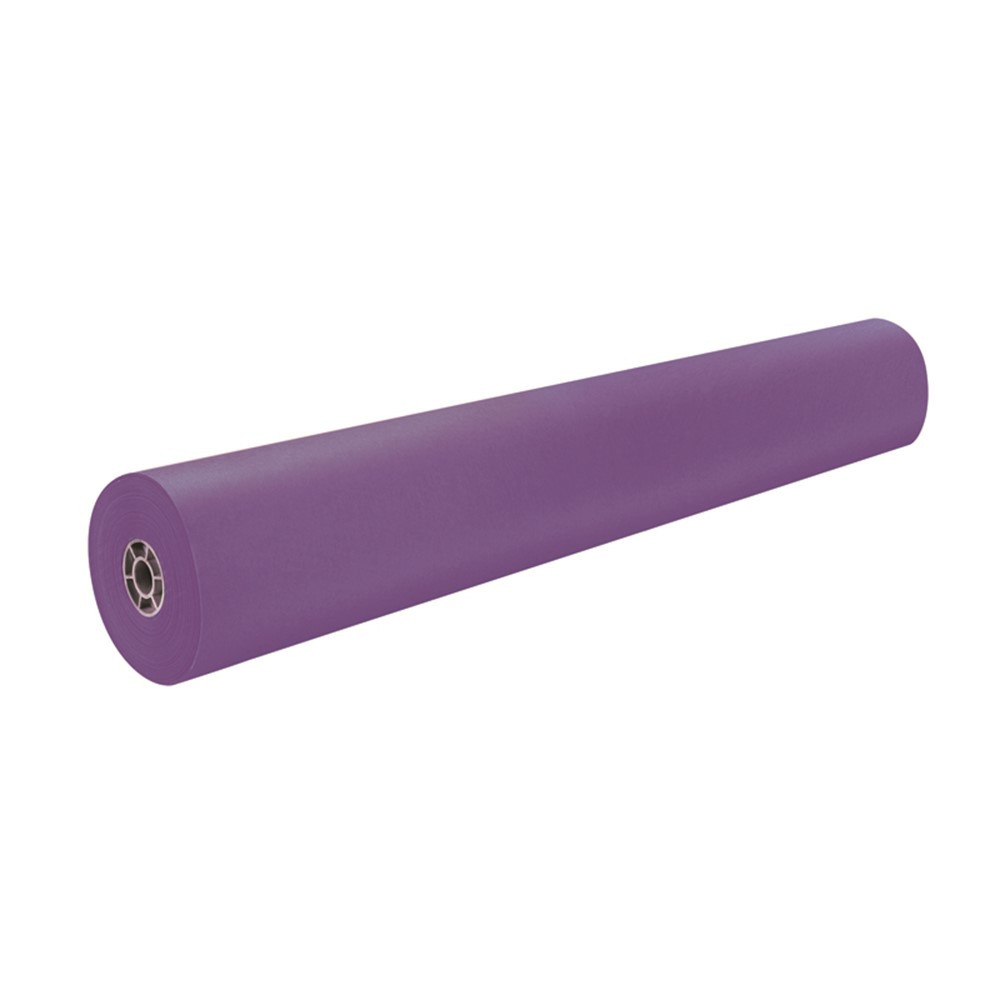 Duo-Finish Paper, Purple, 36" x 1,000', 1 Roll - PAC67331 | Dixon Ticonderoga Co - Pacon | Bulletin Board & Kraft Rolls