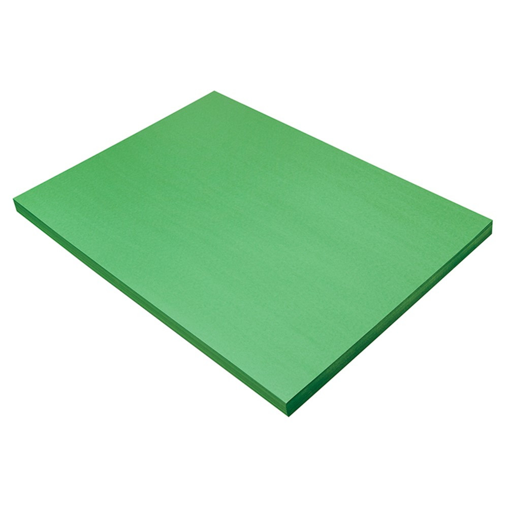 Construction Paper, Holiday Green, 18" x 24", 100 Sheets - PAC8018 | Dixon Ticonderoga Co - Pacon | Construction Paper