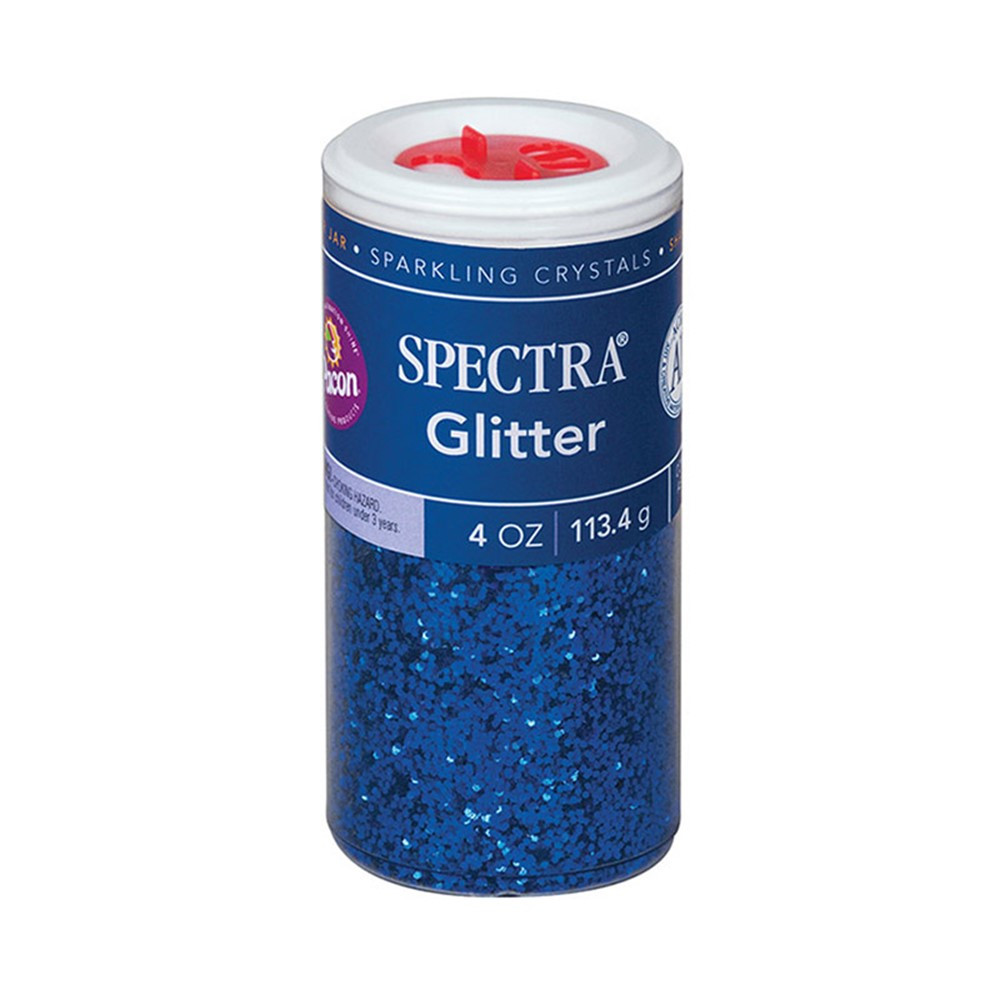 PAC91650 - Glitter 4Oz Blue in Glitter
