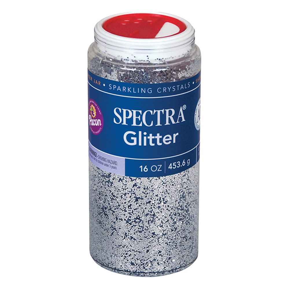 PAC91710 - Glitter 1 Lb Silver in Glitter