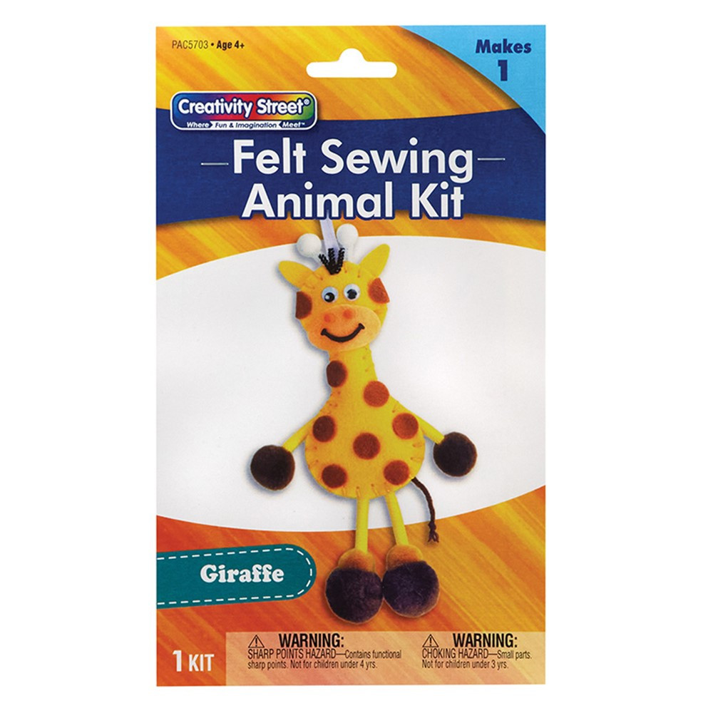 The Crafty Kit Company- Giraffe Needle Felting Kit