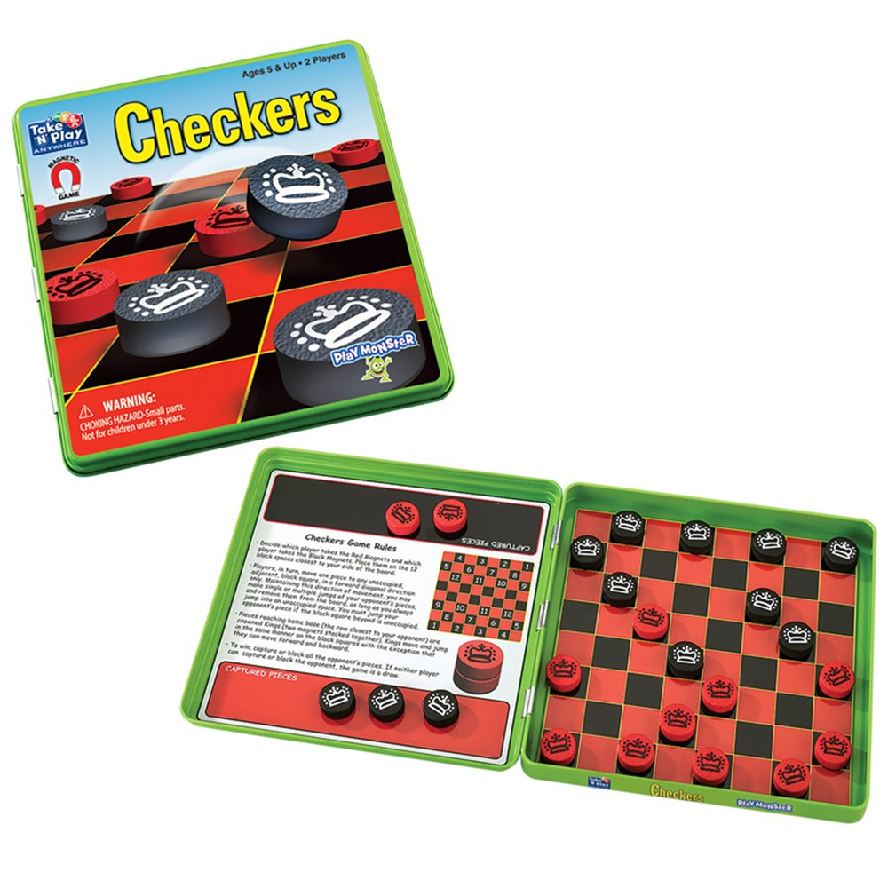 PAT671 - Take N Play Anywhere Games Checkers in General