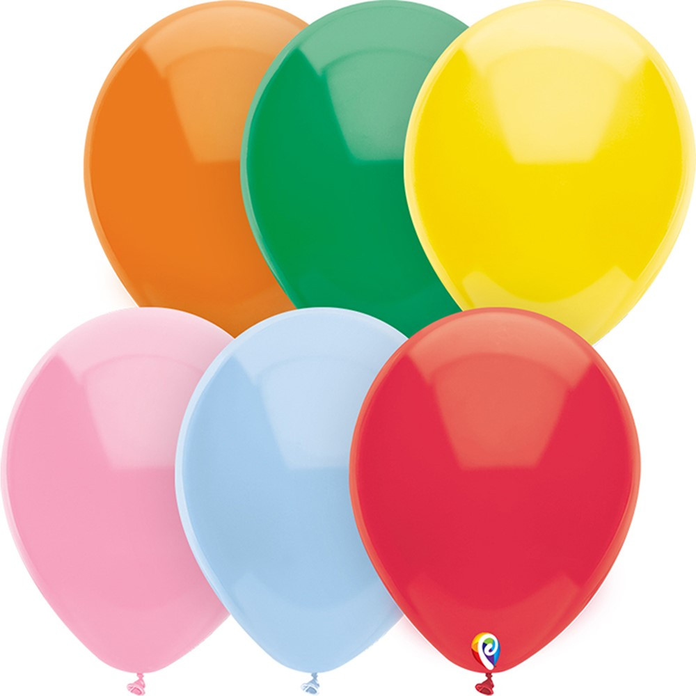 PBN25590 - 9In Balloons Assorted Solids 144 Ct in Accessories