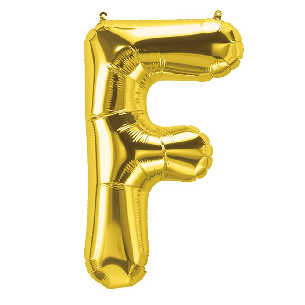 PBN59506 - 16In Foil Balloon Gold Letter F in Accessories