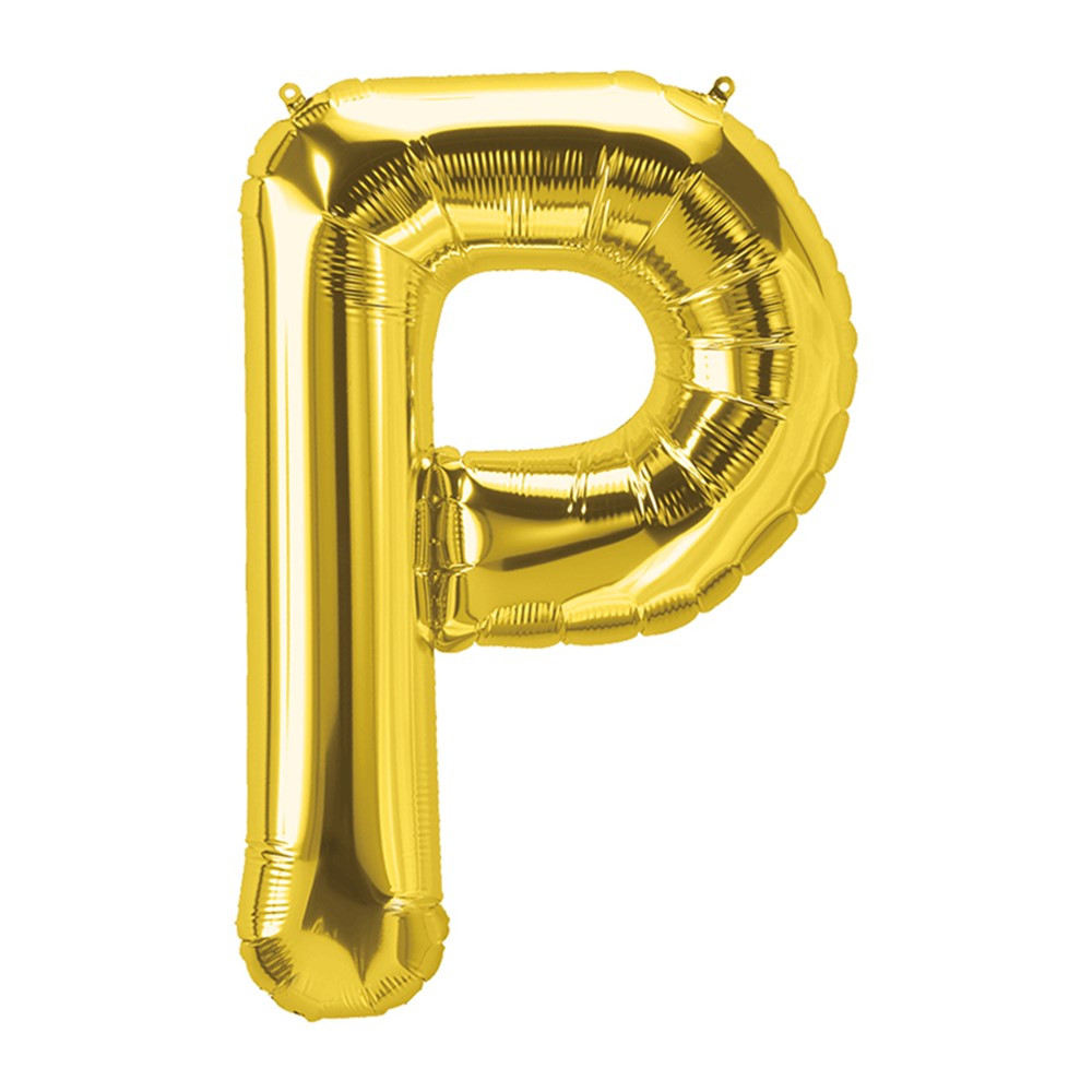 PBN59526 - 16In Foil Balloon Gold Letter P in Accessories
