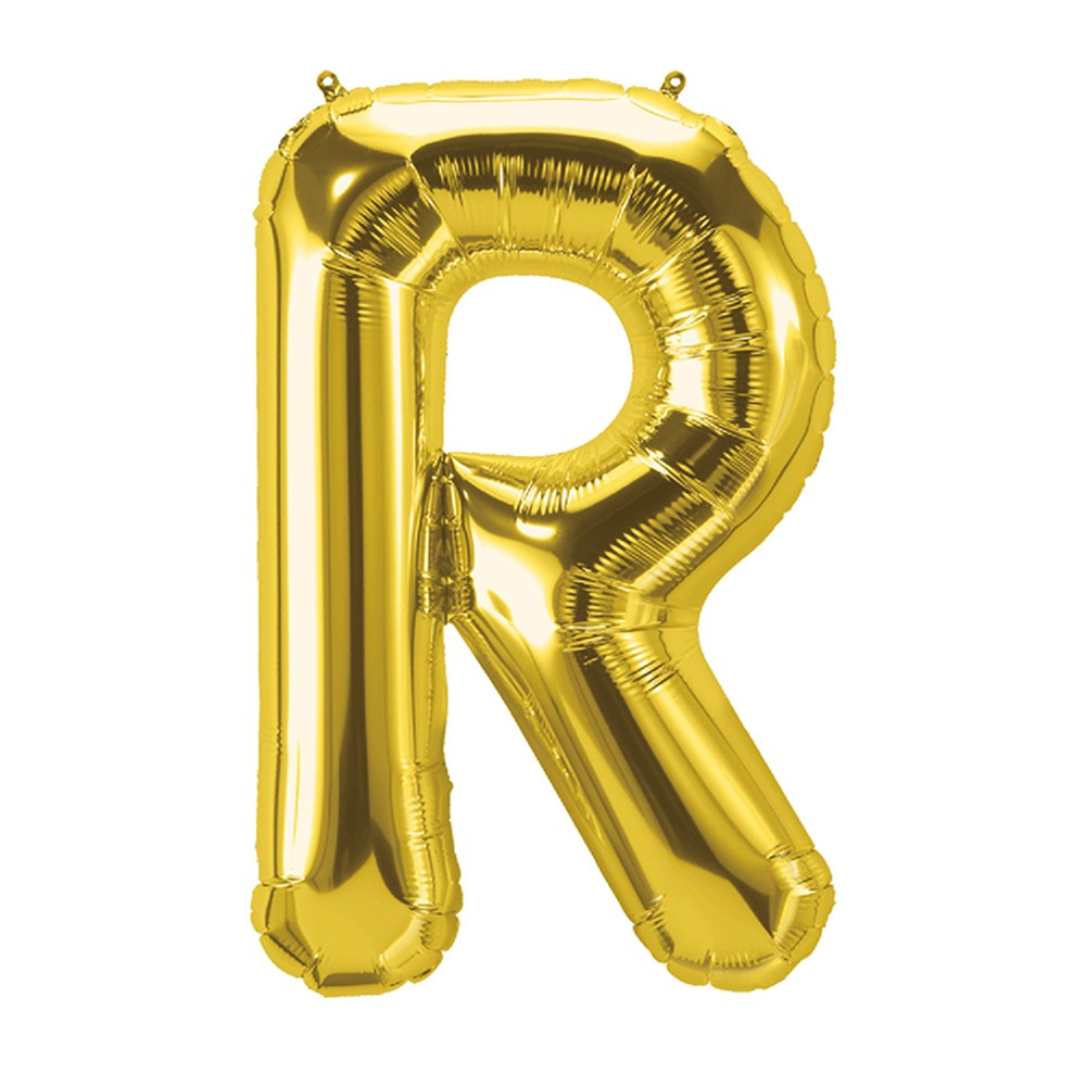 PBN59530 - 16In Foil Balloon Gold Letter R in Accessories