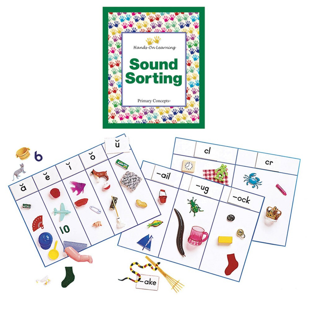 PC-1043 - Sound Sorting With Objects Blends And Digraphs in Language Arts