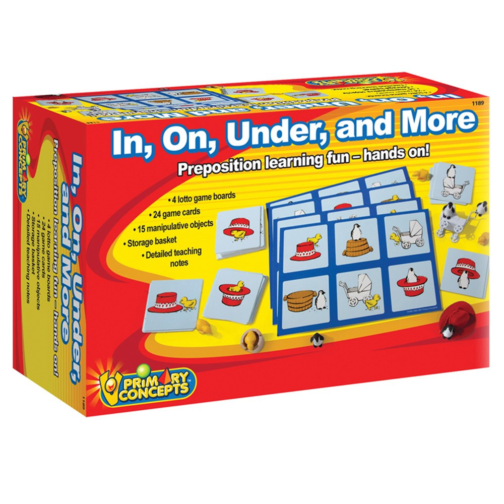 PC-1189 - In On Under And More in Language Arts