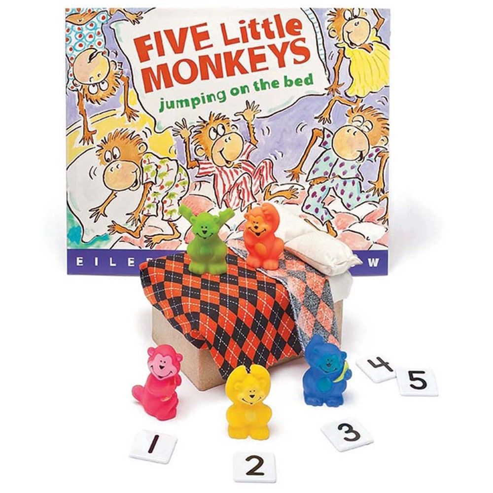 PC-1523 - Five Little Monkeys Jumping On The Bed 3D Storybook in General