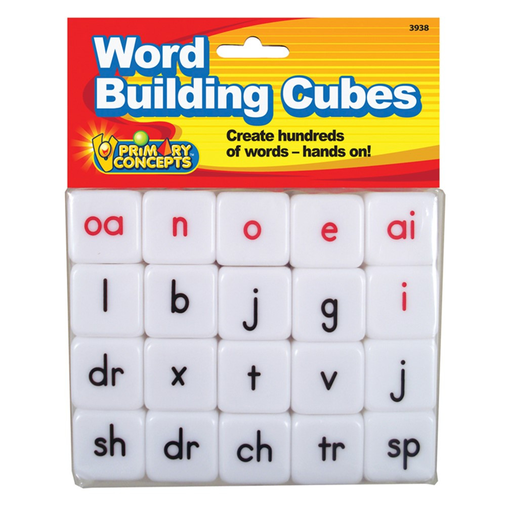 PC-3938 - Word Building Cubes in Language Arts