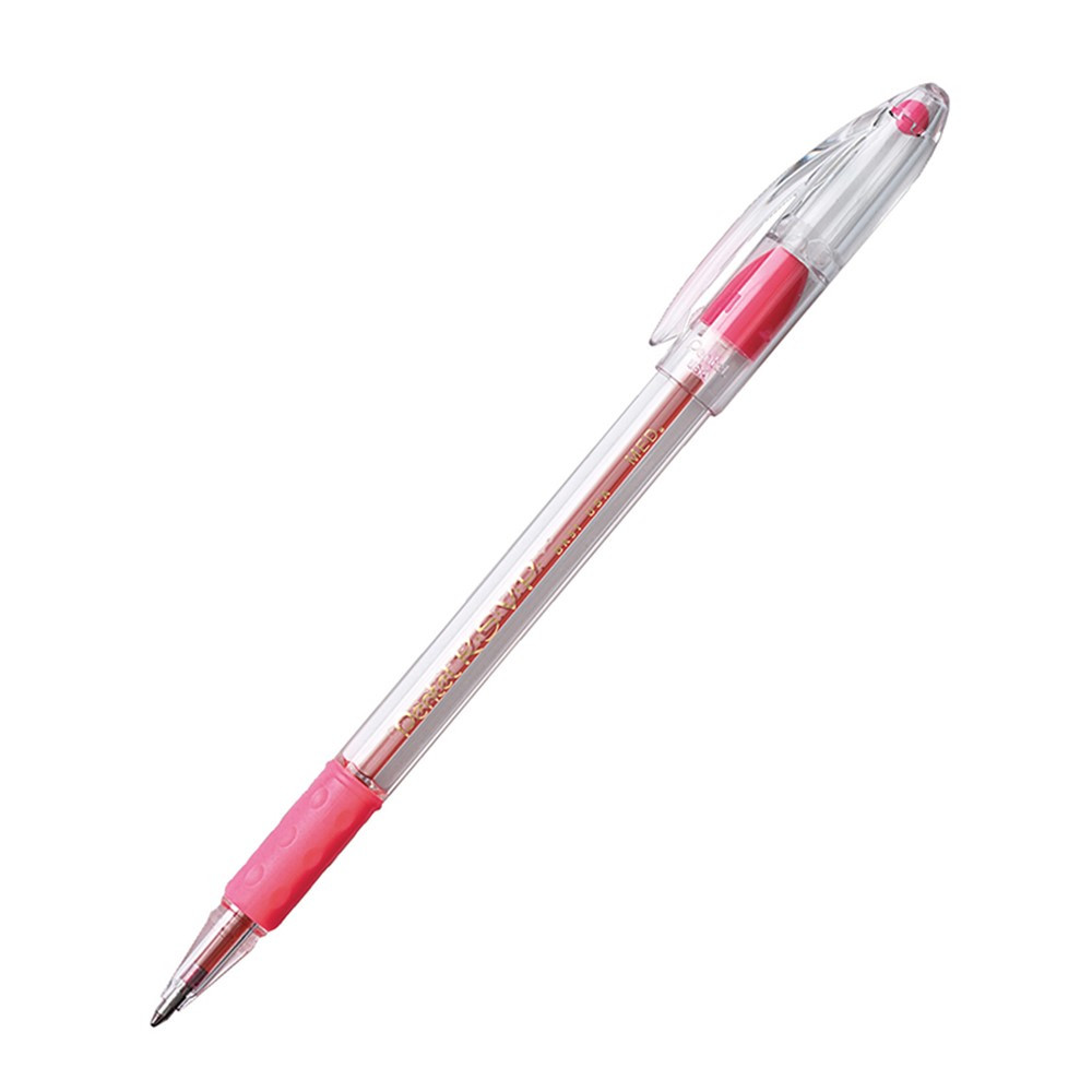 PENBK91P - Pentel Rsvp Pink Med Point Ballpoint Pen in Pens
