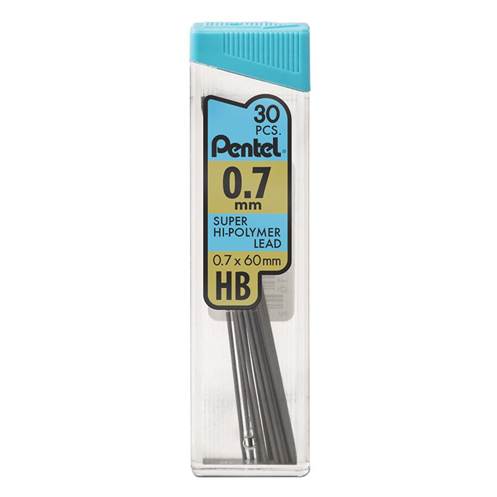 PENC27HB - Pentel Hb Super Hi Polymer 0.7Mm Black 30 Leads in Pencils & Accessories
