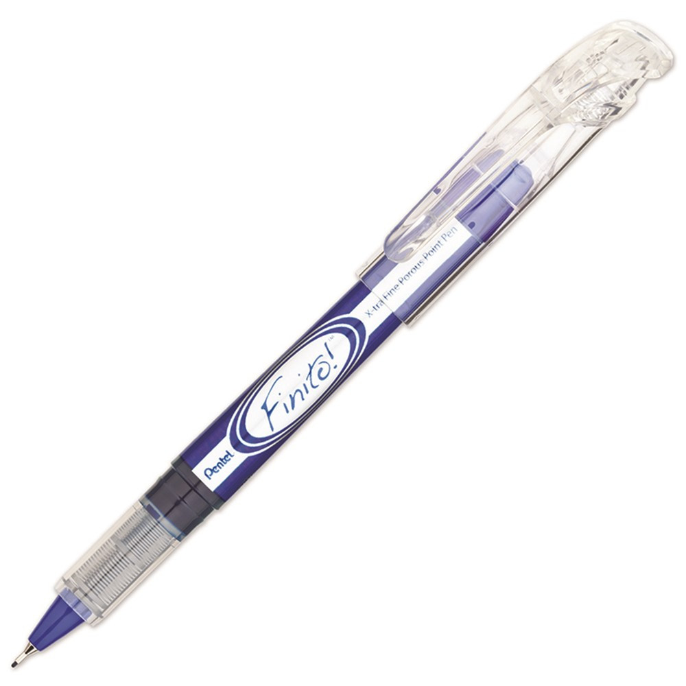 PENSD98C - Pentel Finito Blue Porous Point Pen Extra Fine Point in Pens