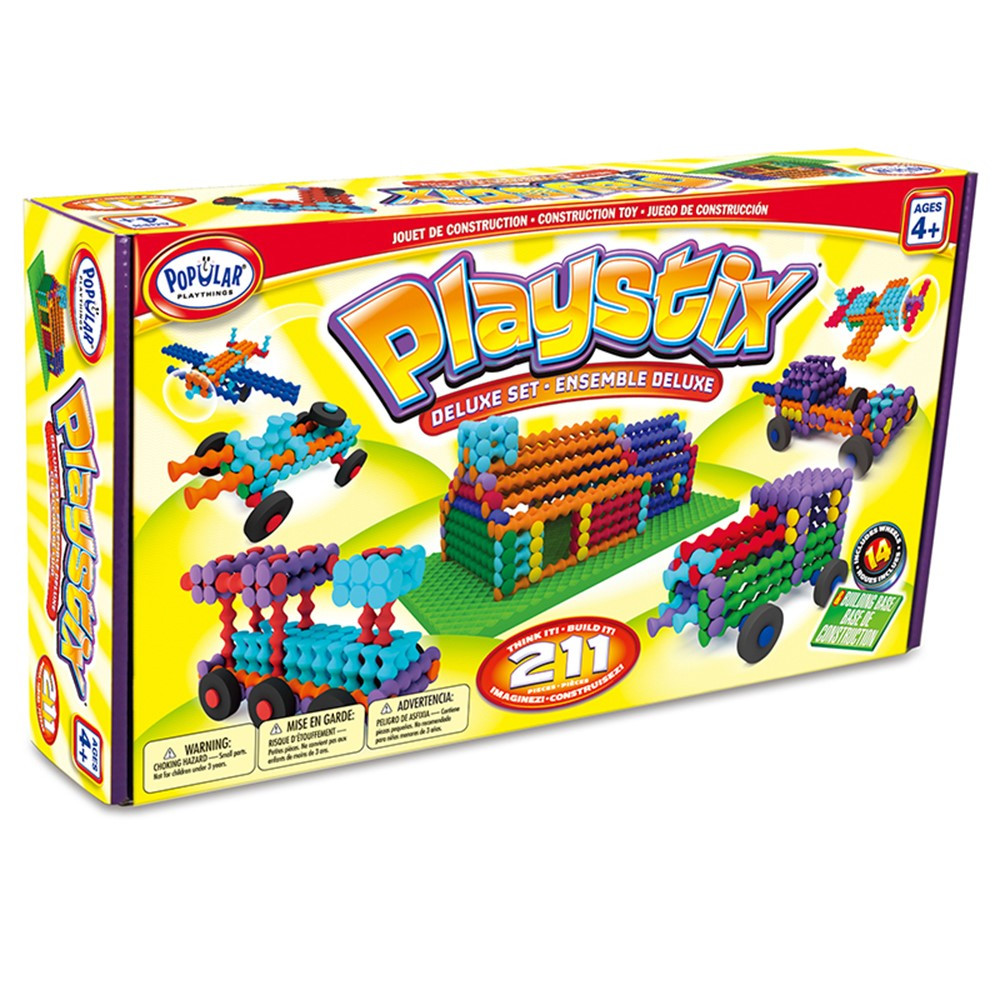 PPY90001 - Playstix Deluxe St 211 Pcs in Blocks & Construction Play