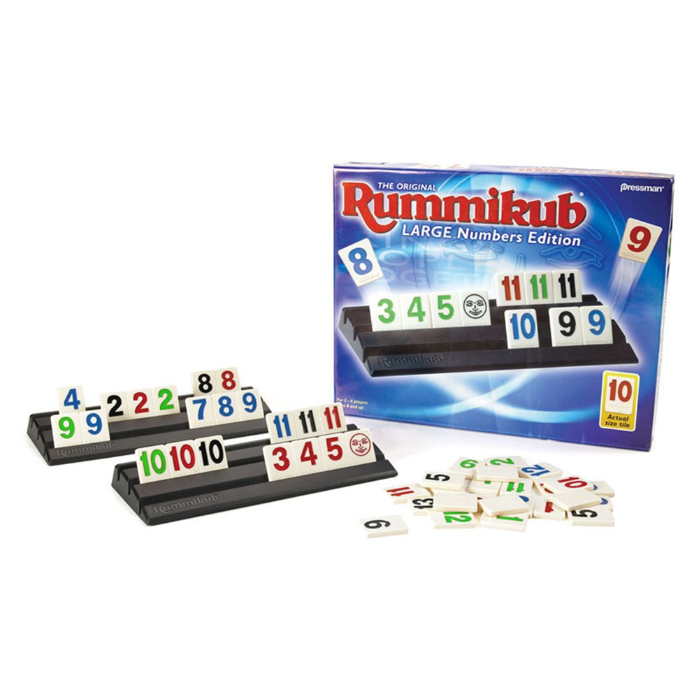Large Number Rummikub Game - PRE0406, Pressman Toys
