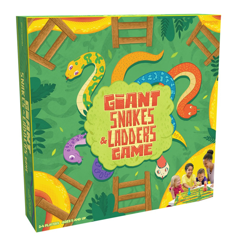 Giant Snakes & Ladders - PRE102506 | Pressman Toys | Games