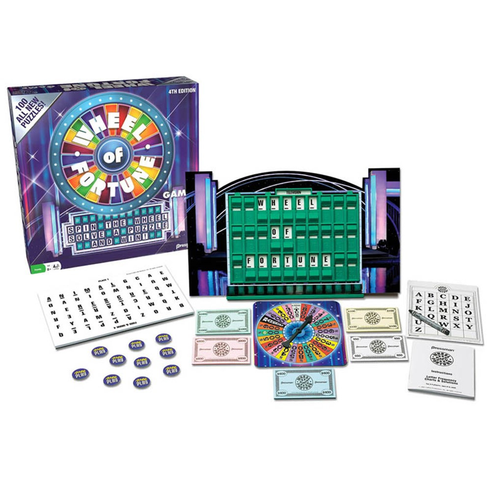 Wheel of Fortune Game - PRE5563 | Pressman Toys | Language Arts