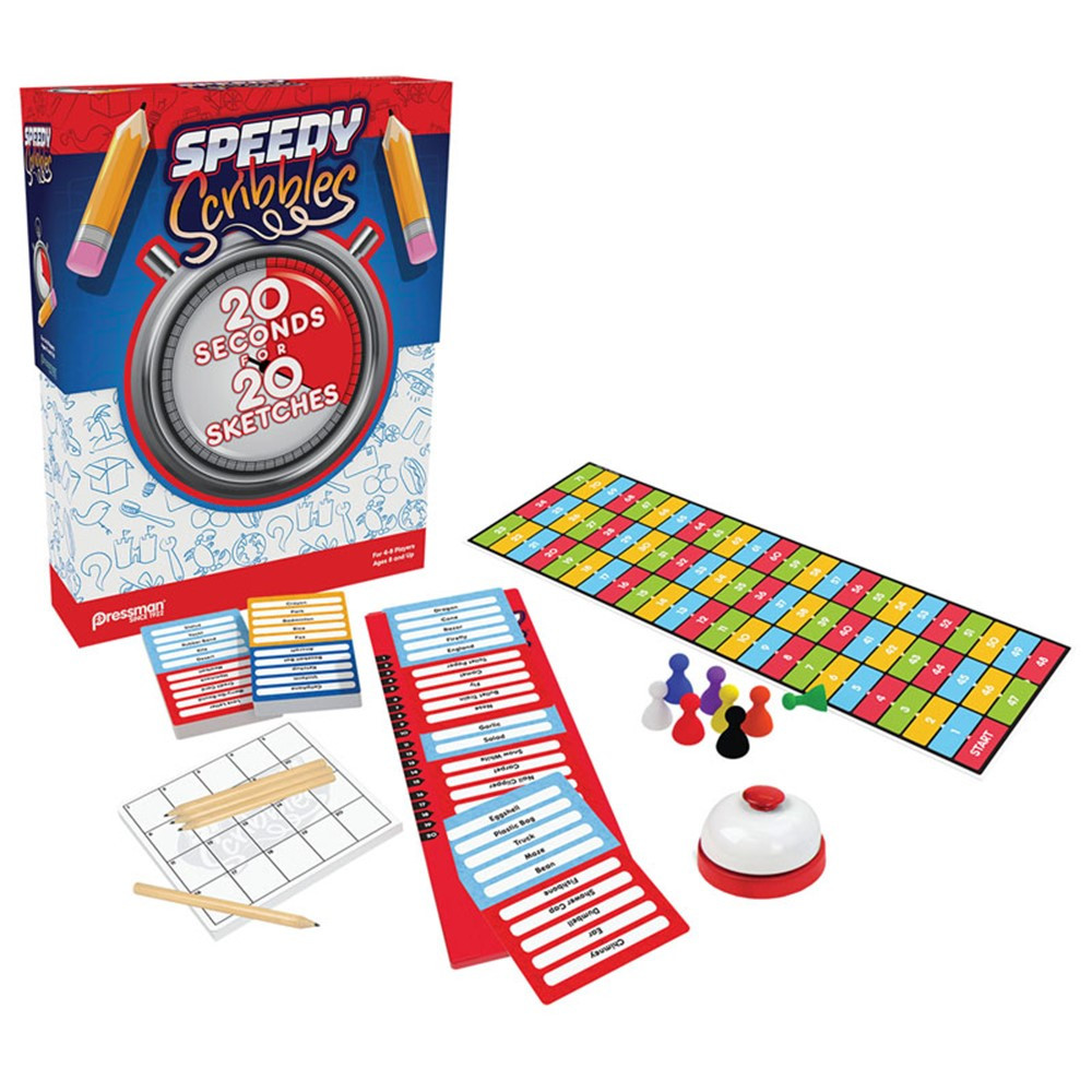 Speedy Scribbles - PRE70977 | Pressman Toys | Games