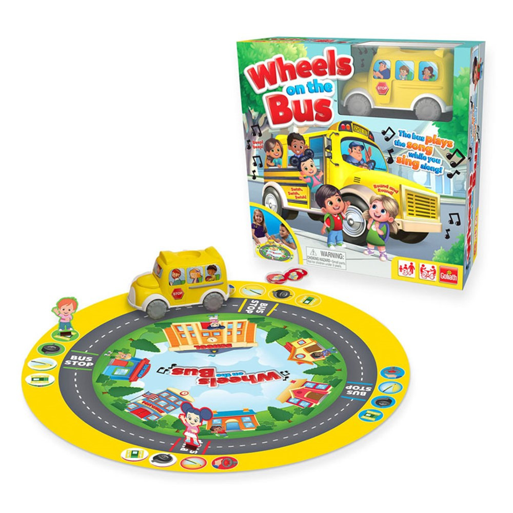 Wheels on the Bus Game - PRE8537 | Pressman Toys | Games