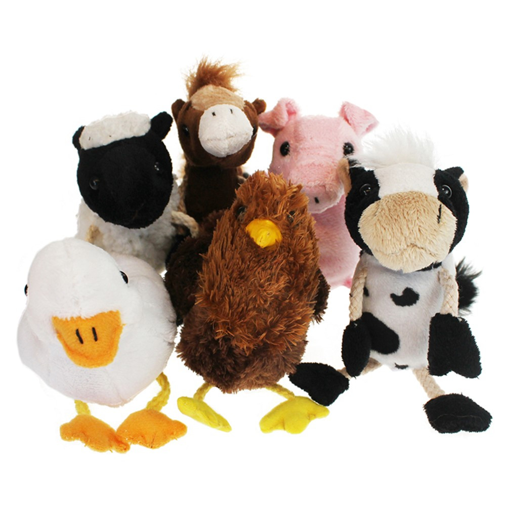 Farm Animals Finger Puppets, Set of 6 - PUC002021 | The Puppet Company | Puppets & Puppet Theaters
