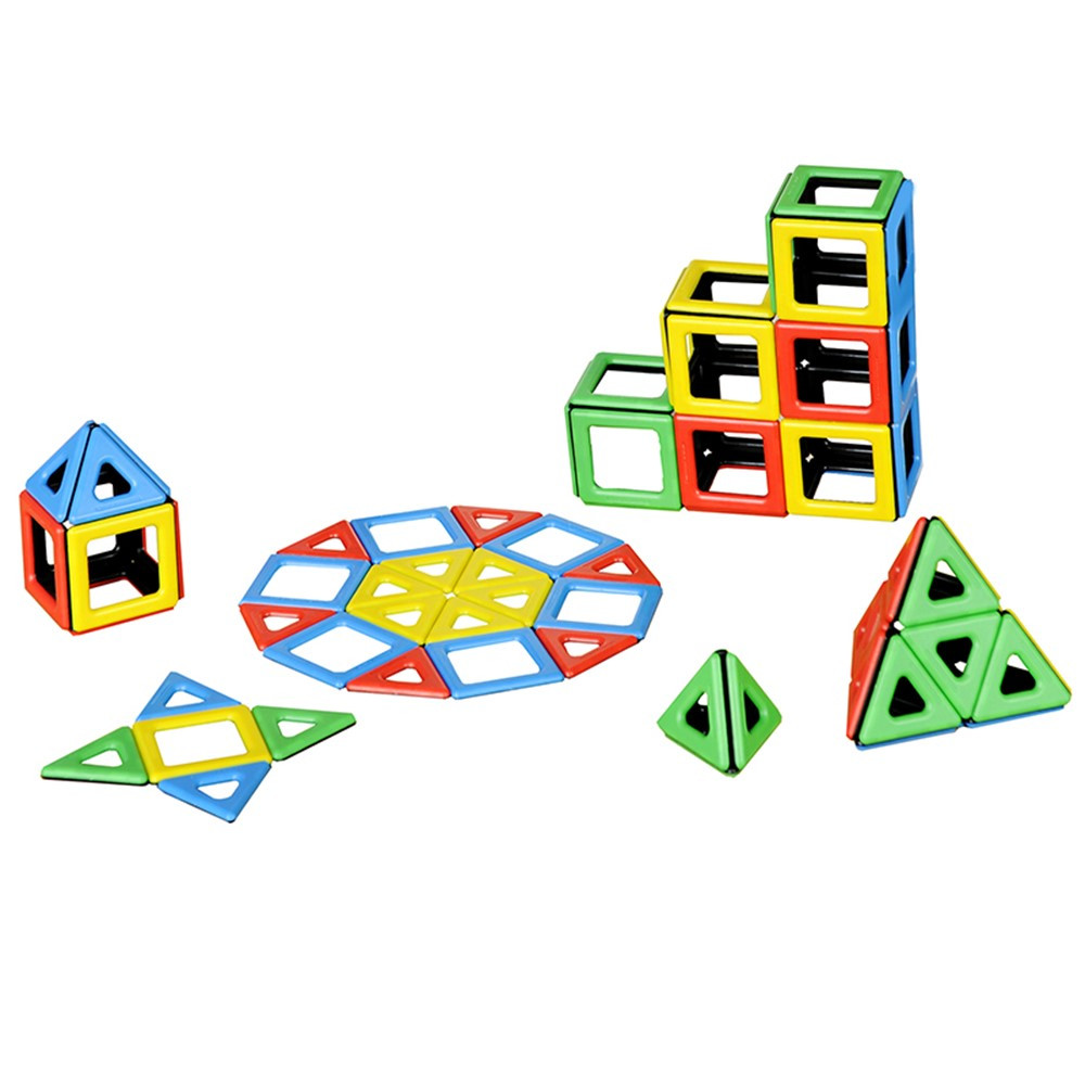 PY-501010 - Magnetic Polydron Class Set in Blocks & Construction Play