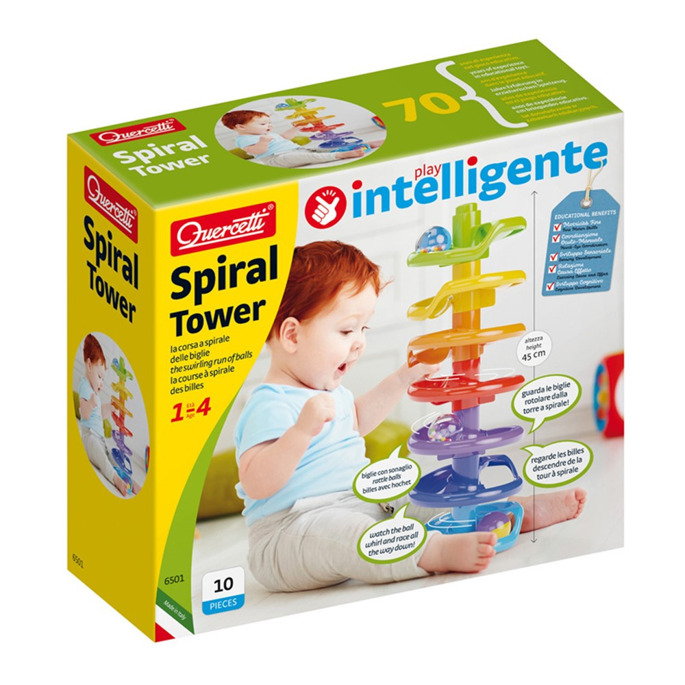 Spiral Tower - QRC6501 | Quercetti Usa Llc | Blocks & Construction Play