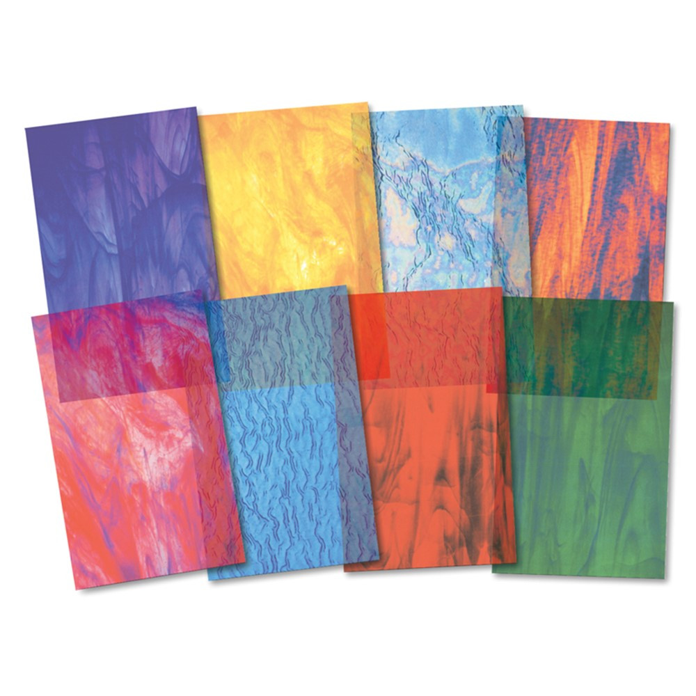 R-15257 - Stained Glassine Paper in Craft Paper