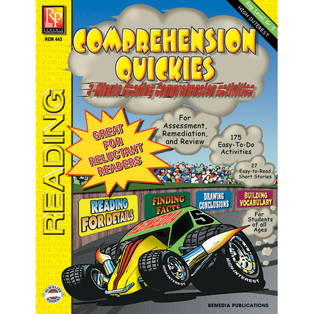 REM443 - Comprehension Quickes Reading Level 5 in Comprehension