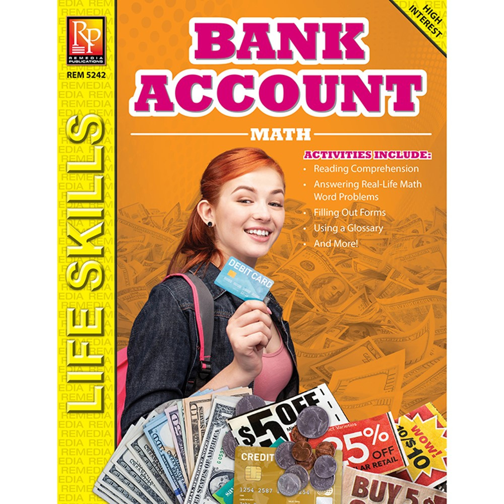 REM5242 - Bank Account Math in Activity Books