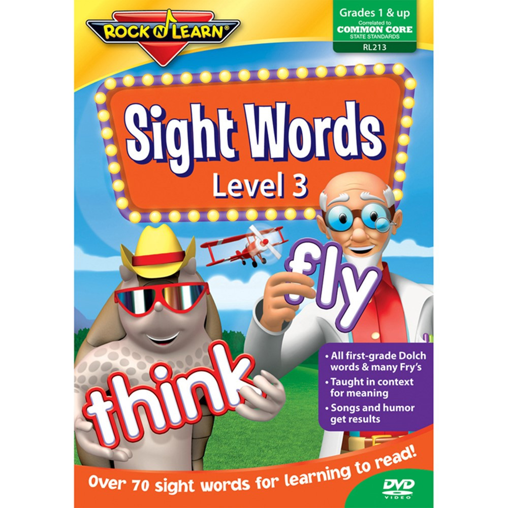 RL-213 - Sight Words Level 3 Dvd in Sight Words