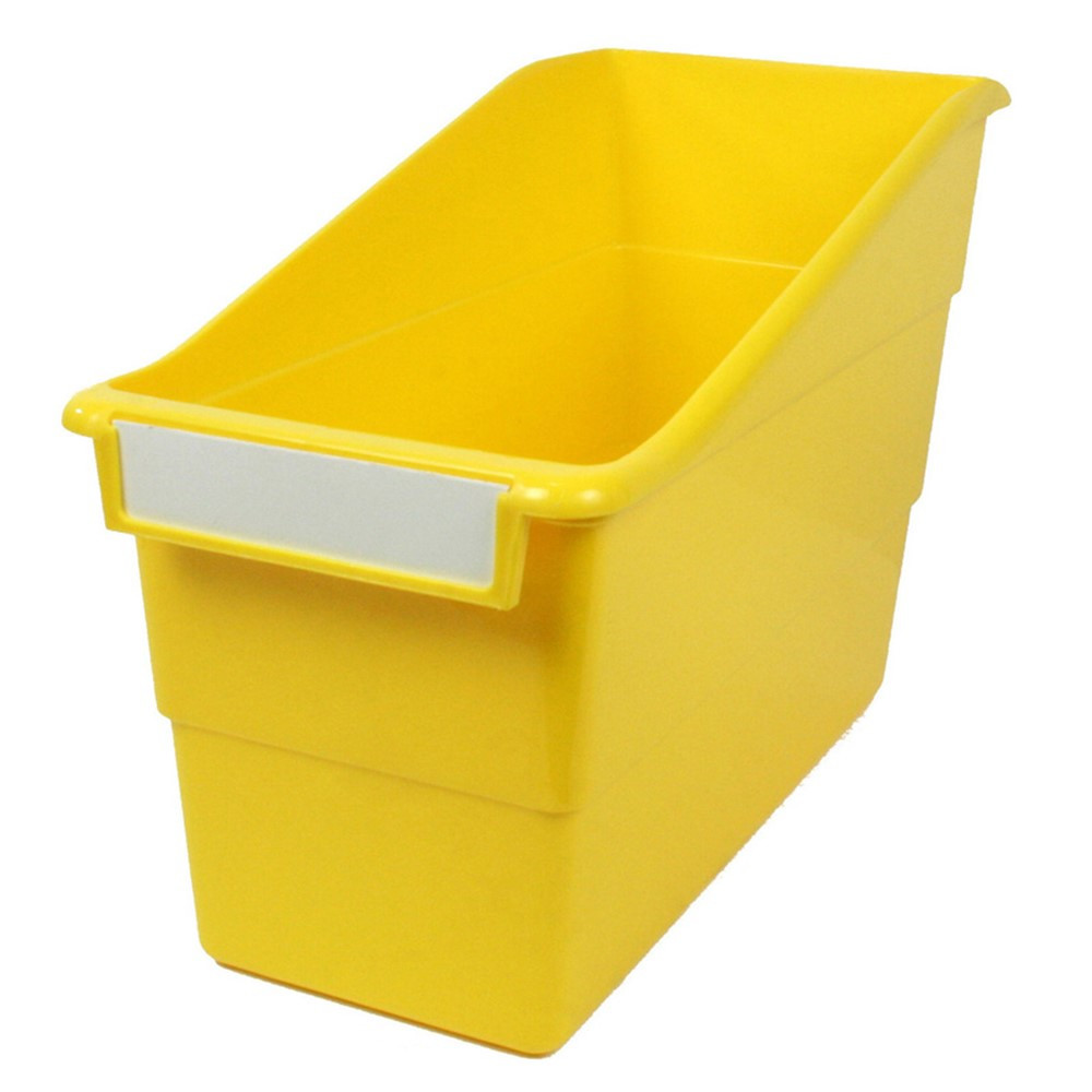 ROM77203 - Yellow Shelf File With Label Holder Standard in General