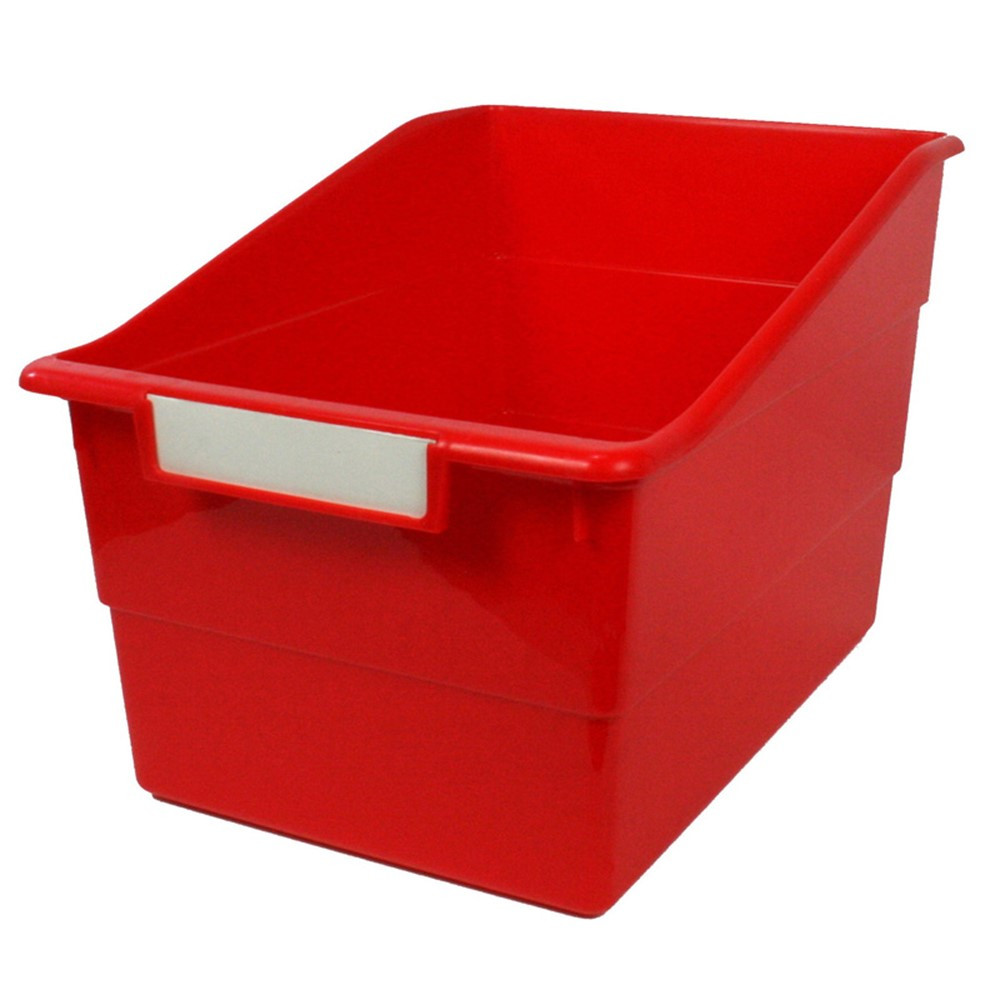 ROM77302 - Wide Red File With Label Holder in General
